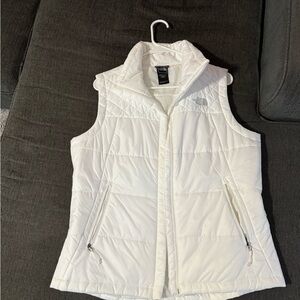 The North Face Women's Cream Quilted Vest